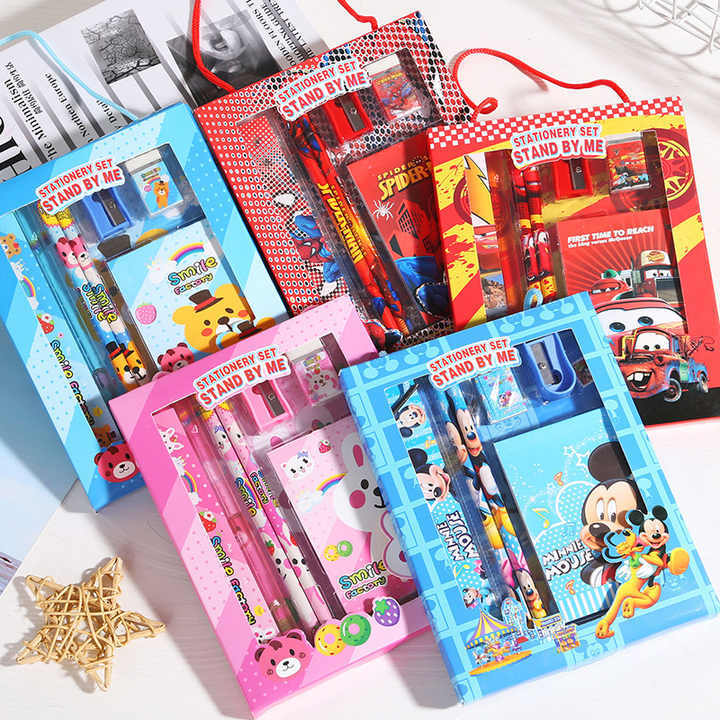 High Quality Wholesale Multifunctional School Stationery Set Gift for Kids