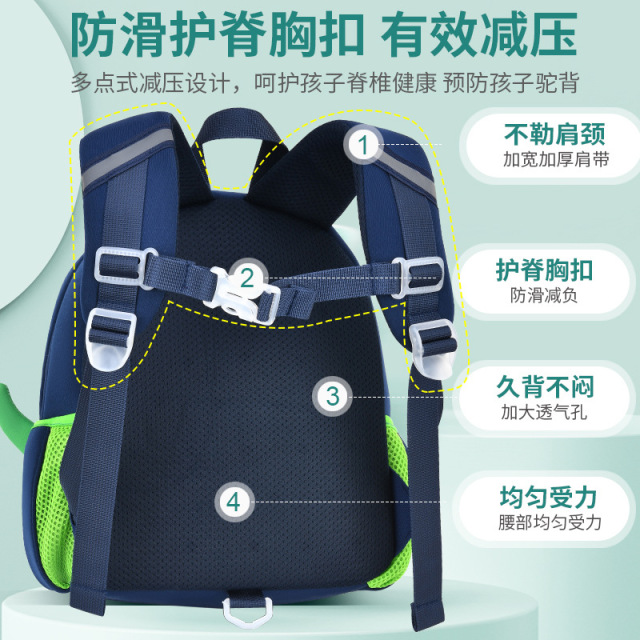 Backpack Cartoon Printing Bag Kids Backpack School Bag for Girl and Boys
