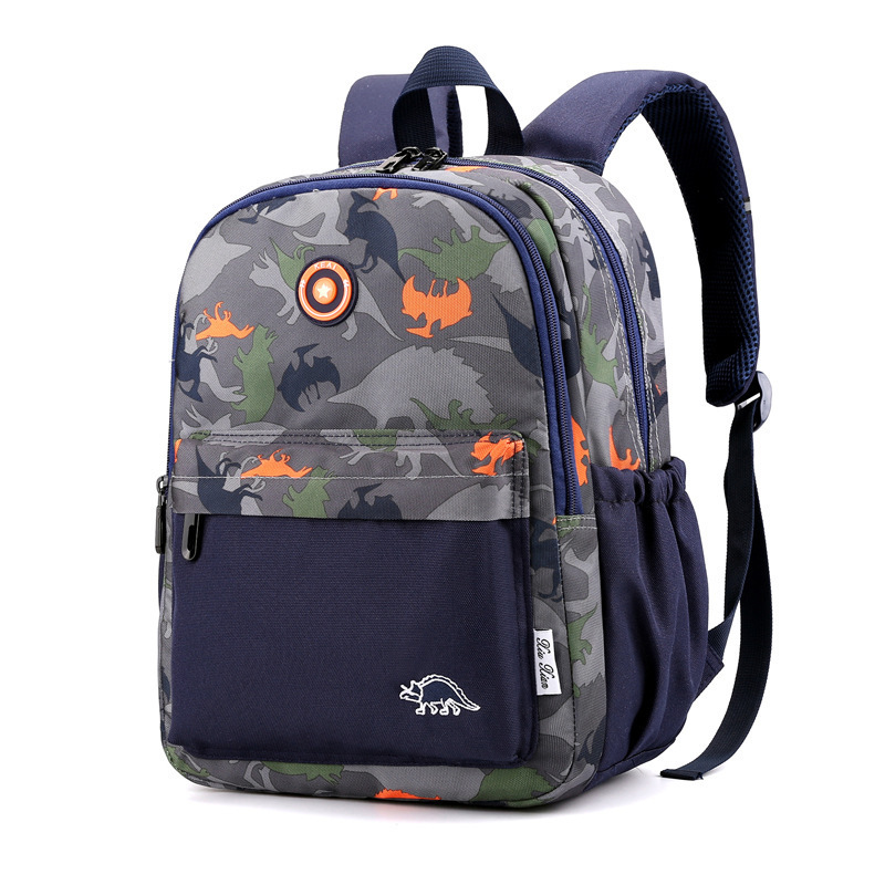Kids School Bags Children Cute Backpack Print Resistant Sweet Dinosaur Unicorn Cartoon Unisex Women's Backpacks Western Backpack