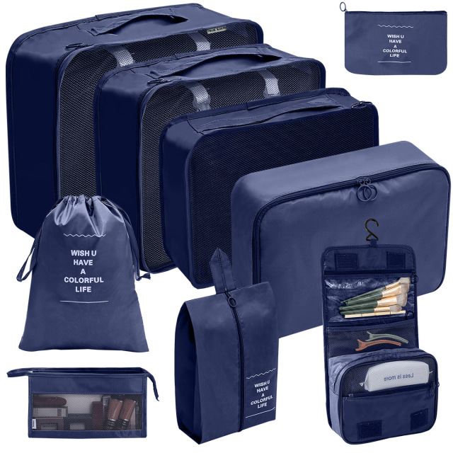 Wholesale Custom Clothes Travel Luggage Foldable Packing Storage Box Organizers for Travel Accessories