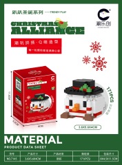 7145 christmas snowman