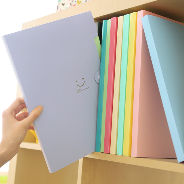2023 New Product Expanding File Bag 8 Pockets Decorative Expanding Accordion Folder