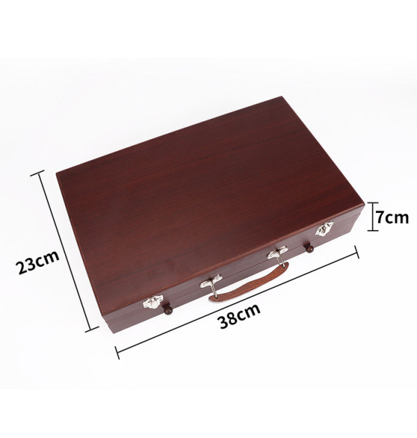 Professional Art Set Deluxe Art Set in Wooden Case for Painting & Drawing Set Professional Art Kit