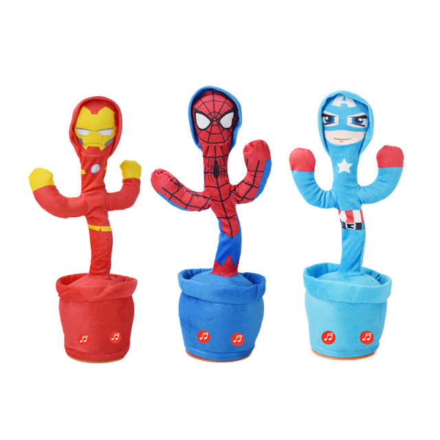 Electronic Cactus Toy Taking and Singing and Dancing Cute Cactus for Kids and Adults Gift