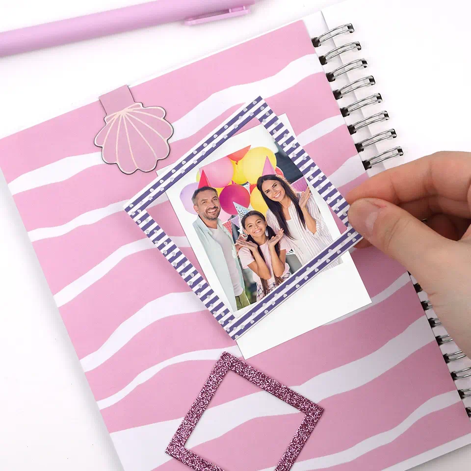 HotsaleCustomized Wholesale A5 Blank DIY Journal Notebook Stationery Set School Supplies Children Gift With Box