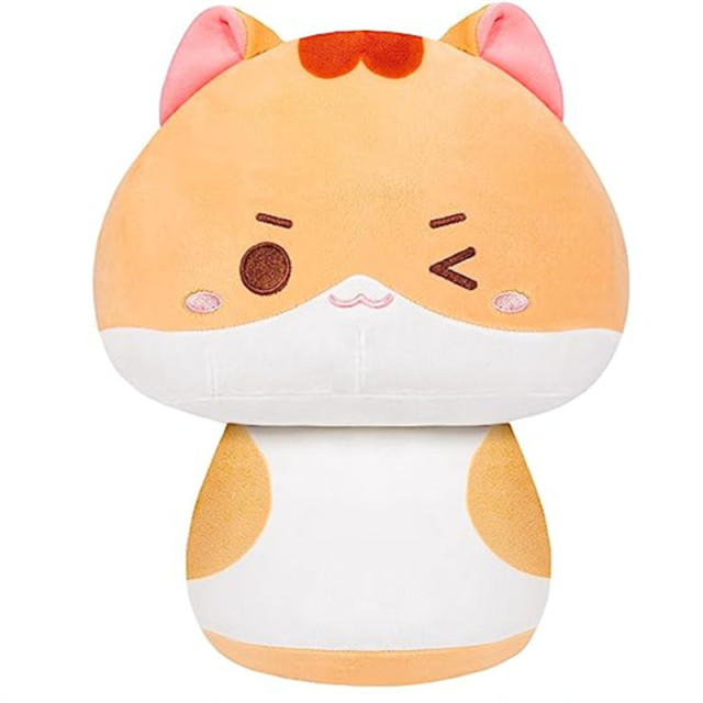 Hotsale  20cm Cute cat Mushroom Animal Plush Toys Axolotl Stuffed Animal Plush Figure Toys