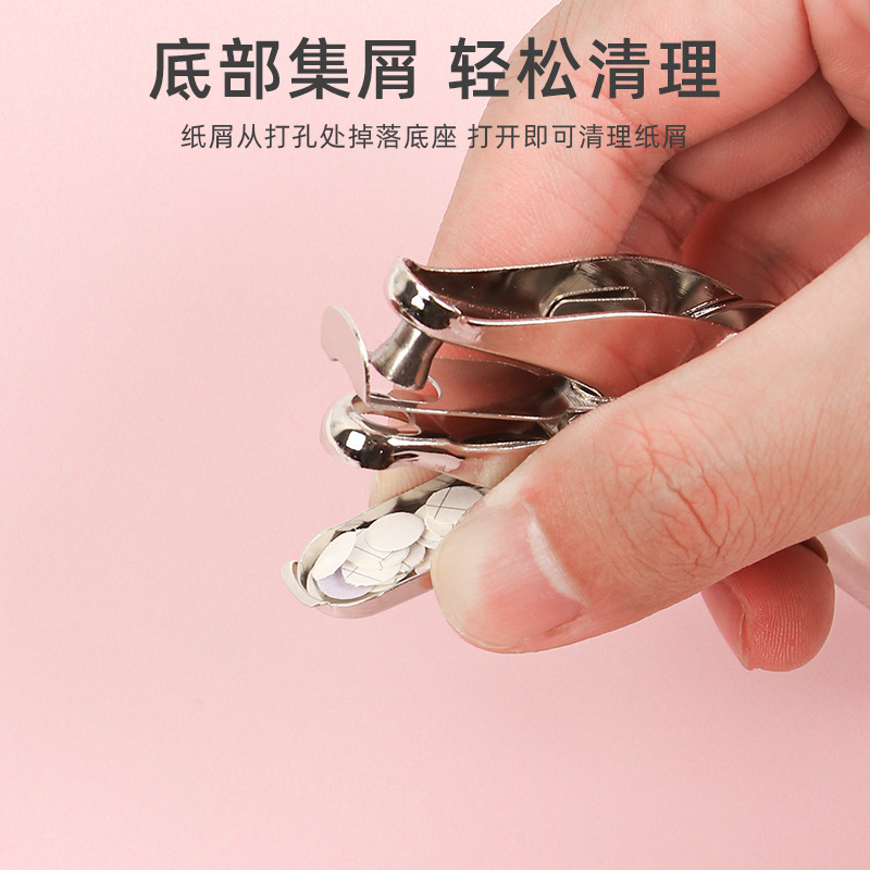 Circle 6mm Card Cut Cardmaking Handcraft Tools Office Supplies Custom Portable Hole Punch Set Metal 3mm Single One Hole Punch