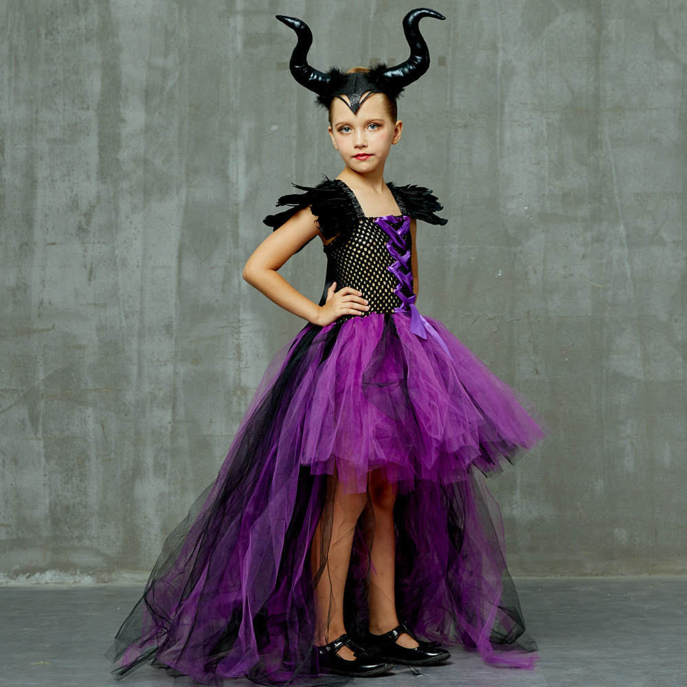 New Girls Protagonist Witch Cosplay Costume Including Headwear for Halloween Dress-up Parties Stage Performances