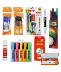 Hotsale  Personal Business Office Art Sets Customized Eco Back to School Supplies Logo Children's Cute Stationery Set
