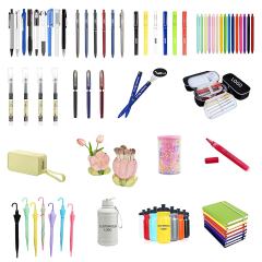 Wholesale Customizable Logo Kid Stationery Printing Brand Office Stationery Set Promotion Custom Back to School Supplies