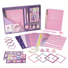 HotsaleCustomized Wholesale A5 Blank DIY Journal Notebook Stationery Set School Supplies Children Gift With Box