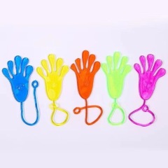 Wholesale New Sticky Palm Stretching Climbing Wall Teasing Kids Soft Rubber Creative Toys Sticky Hands for Kids