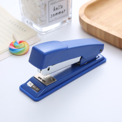 High Quality Basic Style Medium Sized Desktop Paper Stapler Office Stapler Manual Metal Customized Stapler