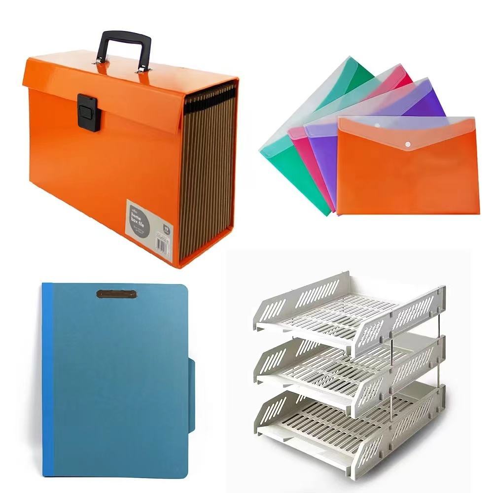 Wholesale 10-in-1 Ultimate Pink Office Stationery Set Multifunctional Desk Organizer Stapler Cross-Border Suture Scissors Gift
