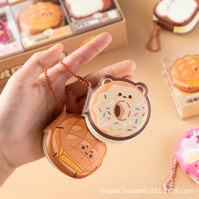 Cute Cartoon Portable Mini Notebook Decompress Relief Sticky Notes Students Portable Preparation Sticky Notes
