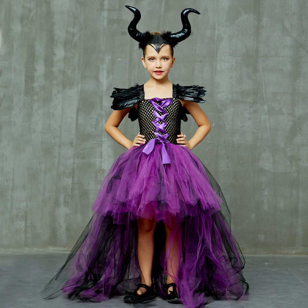 New Girls Protagonist Witch Cosplay Costume Including Headwear for Halloween Dress-up Parties Stage Performances