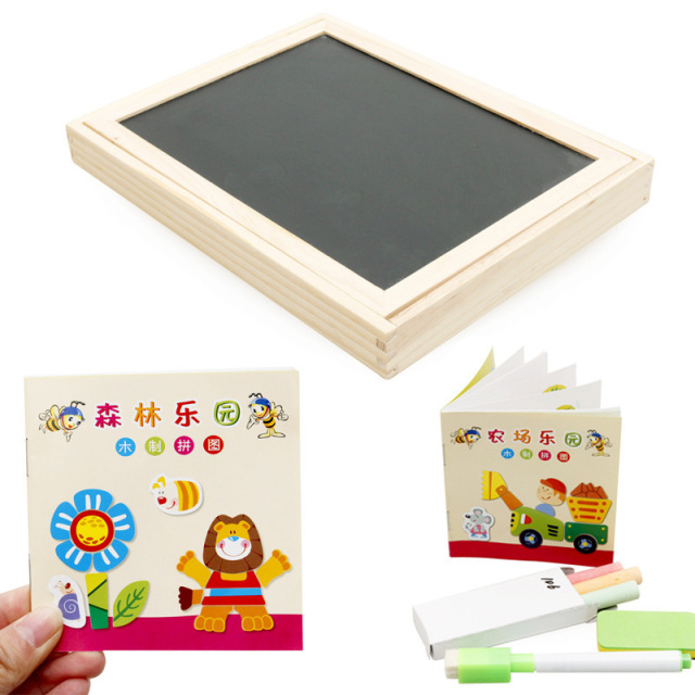 2021 Custom Wooden Toy 3d Magnetic Jigsaw Puzzle for Kids