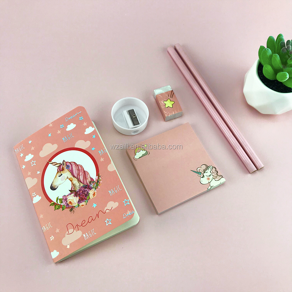 Kids Pen Notebooks Stationary Sets School Supplies in a Box Office Paper Stationery School Supplies Stationery Gift Set for Kids