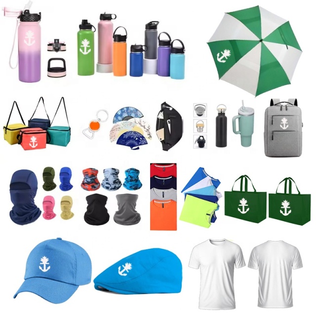 2024 Merchandise Custom logo Sublimation Blank Cap Shirt Journal Notebook Promotion Corporate Souvenir Business Gift Set Item