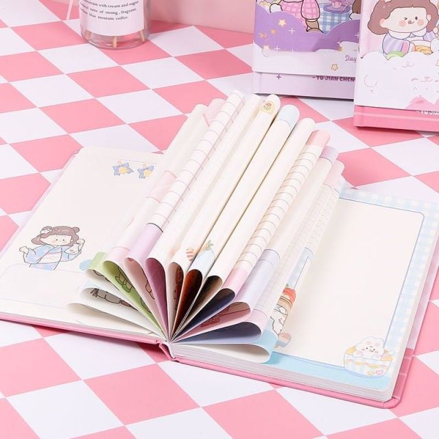 New Custom High Value DIY Cute Hand Account Notebook Stationery Gift Set for Student