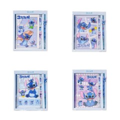 School Cartoon Creative 32K Coiled Book Gel Pen Stationery Set Handbook Combination Student Learning Supplies Notebook