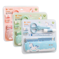 Wholesale Student Stationery Set Children's Back to School Stationery Gift Box Set, Cartoon Iron Pen Box, School Stationery Set