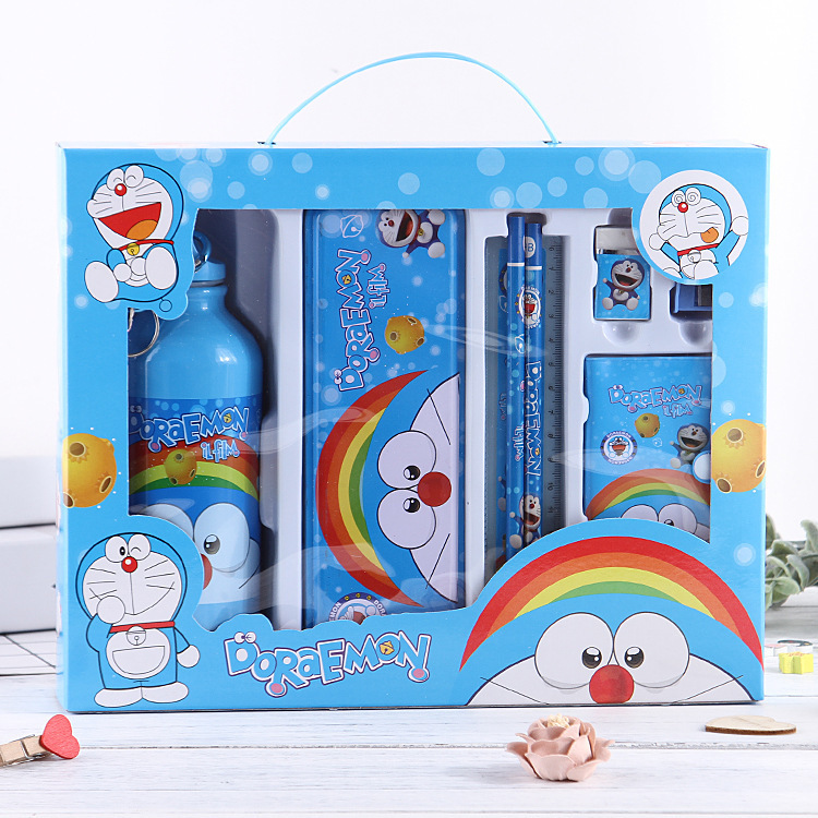 WholesaleFactory Wholesale New Children's Student Holiday Gift Cartoon Stationery Set Stationery Gift Box
