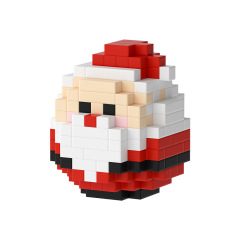 Hot Sale Kid Idea Mini Bricks Figures Santa Claus Snowman Elk Tree Christmas Building Block Toys for Kids
