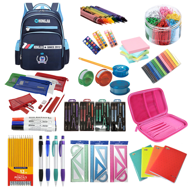 Wholesale Back to School Essentials Bundle Supplies for Girls and Boys Stationery Set