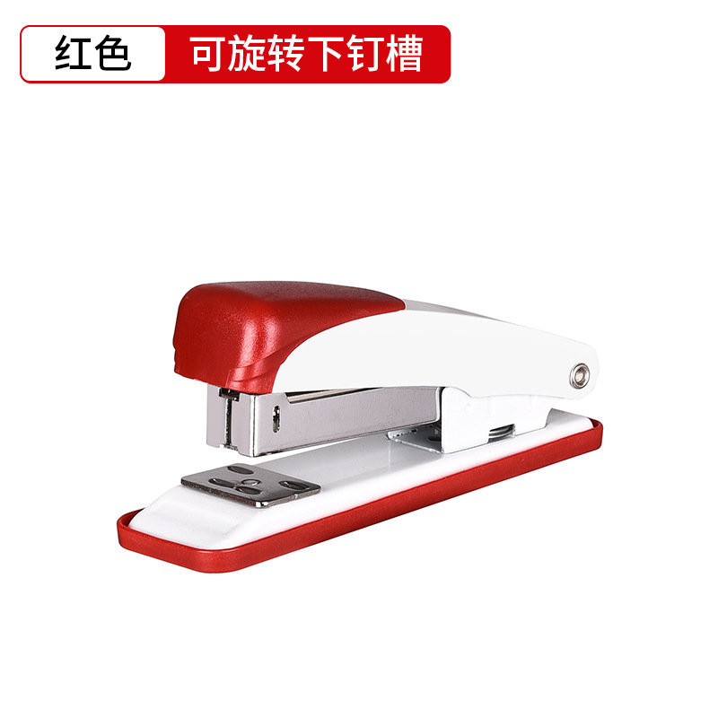 Hot High Quality Basic Style Medium Sized Desktop Paper Stapler Manual Metal Office Stapler