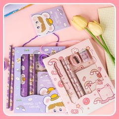 Hotsale Factory Direct Sales Cartoon Stationery Set, School Specific Children's Multifunctional Pencil 6-piece Set