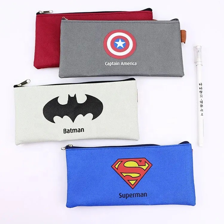 High Quality Stationery Kits,Great Bundle Includes Several Essentials Supplies Super Hero Pencil case Back to School Sets