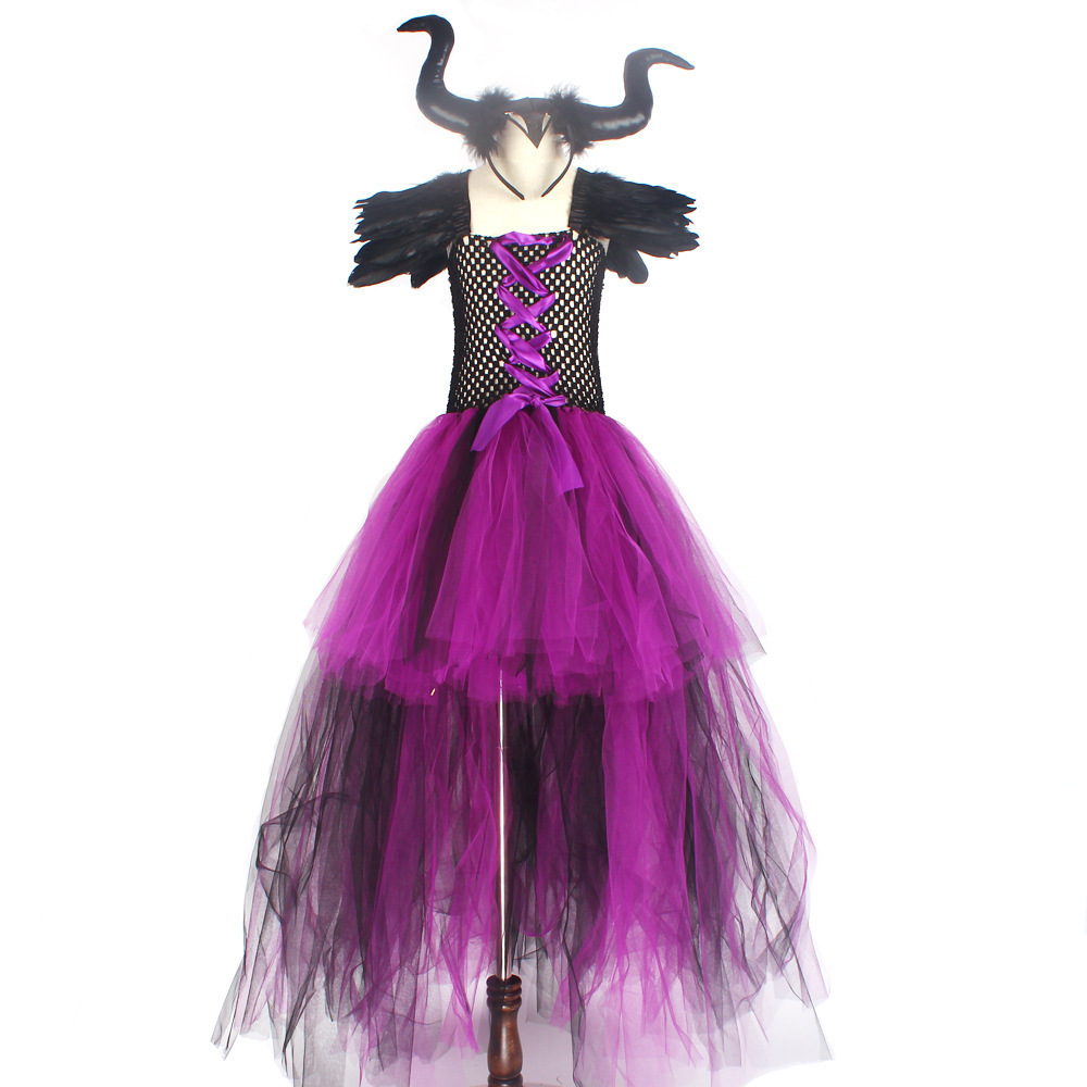 New Girls Protagonist Witch Cosplay Costume Including Headwear for Halloween Dress-up Parties Stage Performances