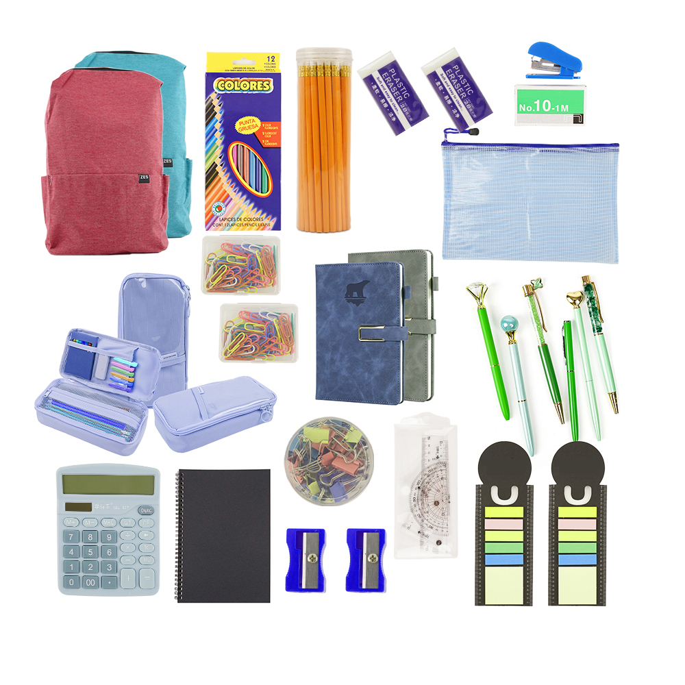 Hotsale Complete Manufacture Student Stationery Drawing Art Set Girls School Stationery Set School Supplies Stationery Set