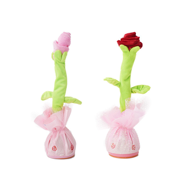 Electronic Cactus Toy Taking and Singing and Dancing Cute Cactus for Kids and Adults Gift