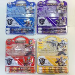 Cartoon Astronaut Children's Stationery Set with Pencil Case Ruler Eraser for Kids