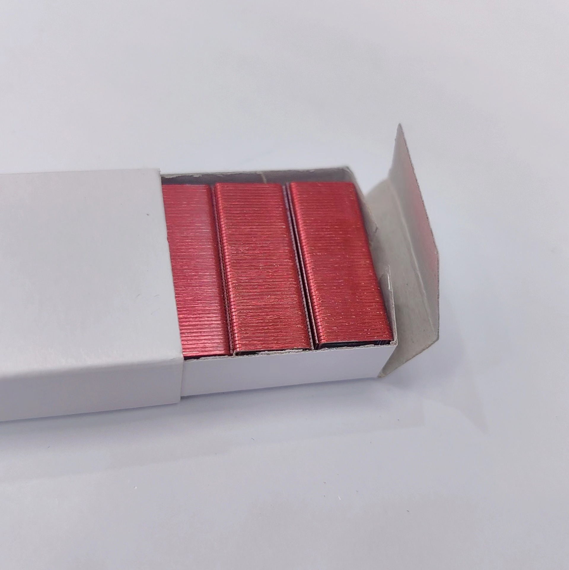 HotOffice Stapler Staples Colorful Manual Stapler Refill 26/6 12mm Width #12 Staples 950/Box Rose Gold Black Blue Purple Staples