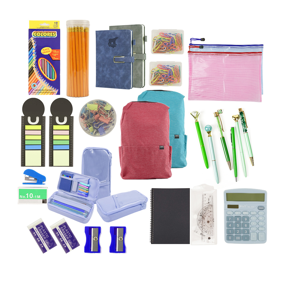 Hotsale Complete Manufacture Student Stationery Drawing Art Set Girls School Stationery Set School Supplies Stationery Set