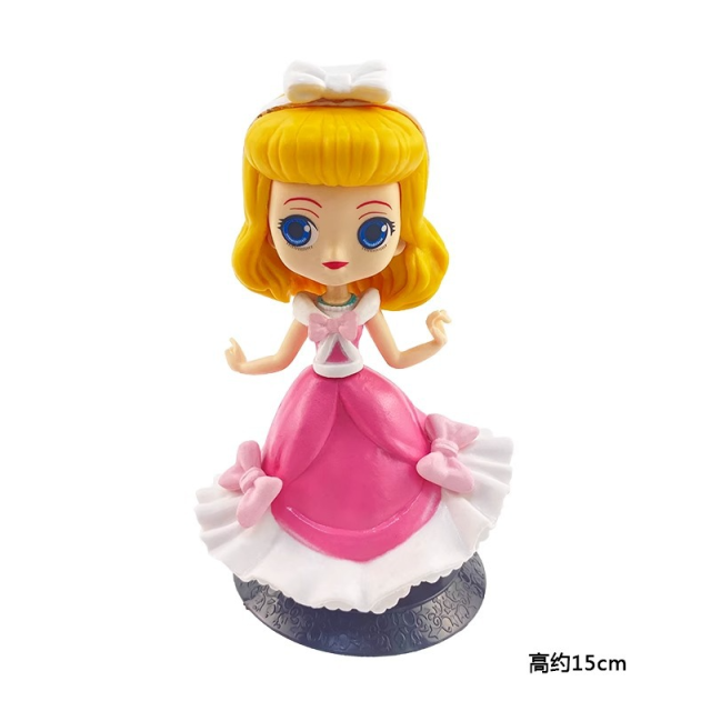 Wholesale 3D Doll Toys Lovely Cartoon Crayon Animal Action Figure Cake Desk Decoration Action Figures Accessories Gifts