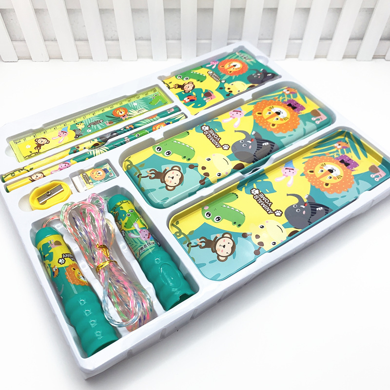New Design Personalized Kawaii Cute Animal Stationary Set Eco-friendly Pencil Gift Creative Kids School