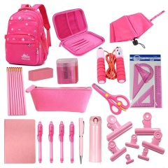 Wholesale Bundle Office Stationery Supplies Personal Logo Back to School Custom Art Sets Kids Cute Stationery Set