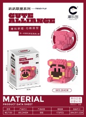 7130 lie down league-little pink bear