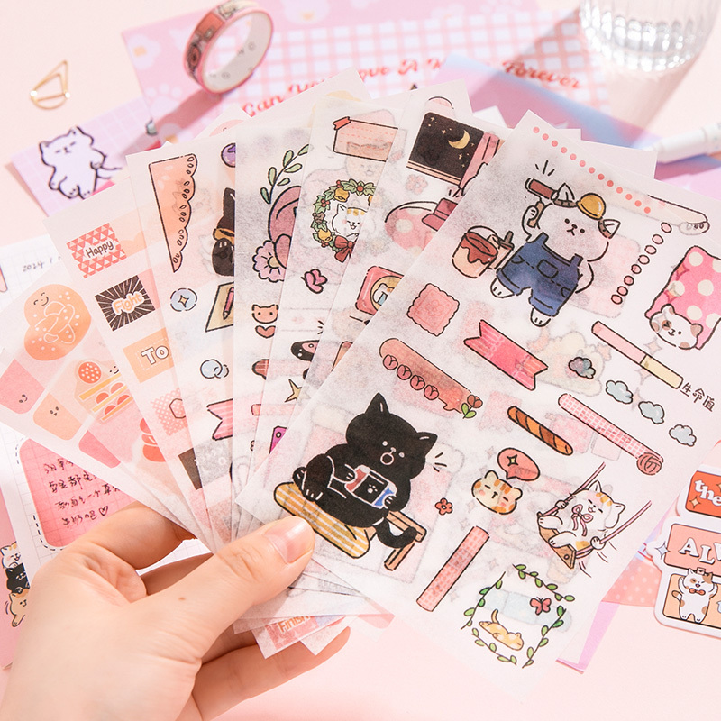 Hotsale Simno Cute Cartoon for Girls Scrapbook Diary Supplies Birthday Gifts Notebooks Stationery Set for Kids