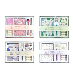 Factory Custom Kindergarten Children's Learning Stationery 5 Pieces Gift Box Set Opening Prizes