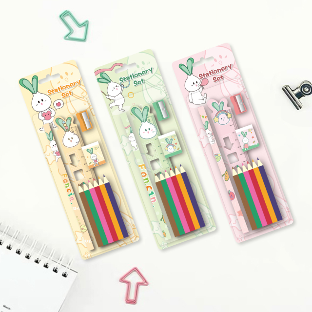 Hot Sales High Quality Price Cheap Material Escolar Fournitures Scolaires Kids Kids Gift Pack Stationary Set a School Supplies