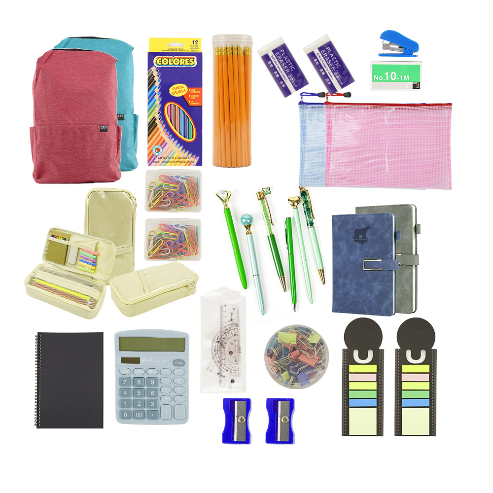 Hotsale Complete Manufacture Student Stationery Drawing Art Set Girls School Stationery Set School Supplies Stationery Set