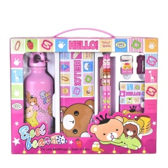 Hotsale Creative Water Bottle Pencil Case 8-piece Stationery Set Kindergarten Children's Birthday Gift Learning Supplies