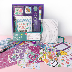 Cute Art Crafts Tween & Teenage Kids Scrapbook Diary Supplies Set Cool Birthday Gifts Ideas DIY Journal Kit for Girls