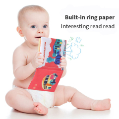 Wholesale Baby Cloth Book Early Education Toys Drive and Snacks Alphanumeric Soft Cloth Educational Toys for Kids