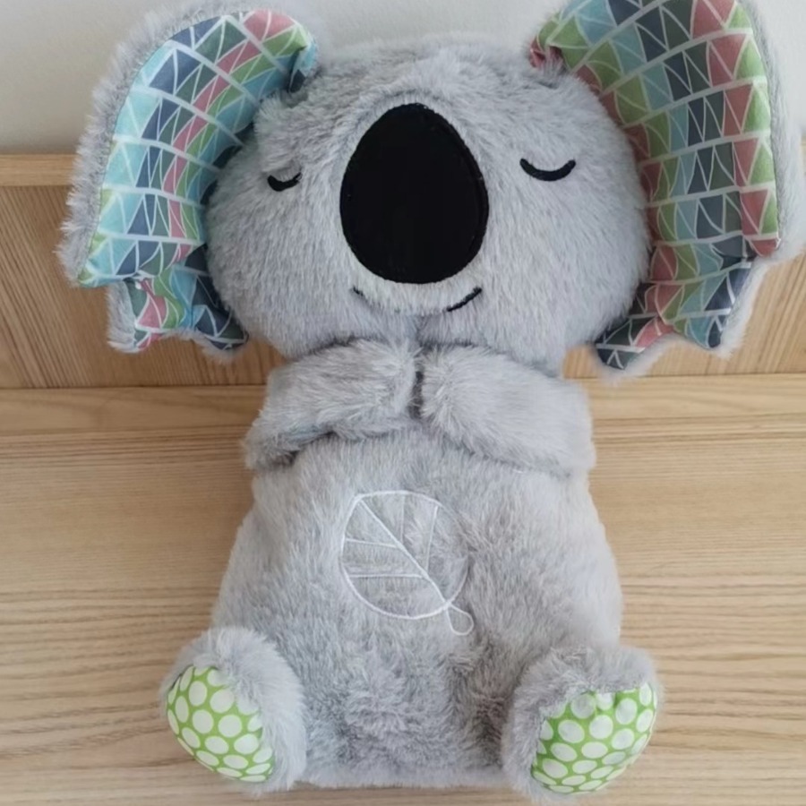 Snuggle Koala, Musical Plush Baby Toy with Breating Motion Custom Toy for Kids